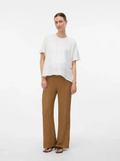 Ausgestellt Hohe Taille Hose