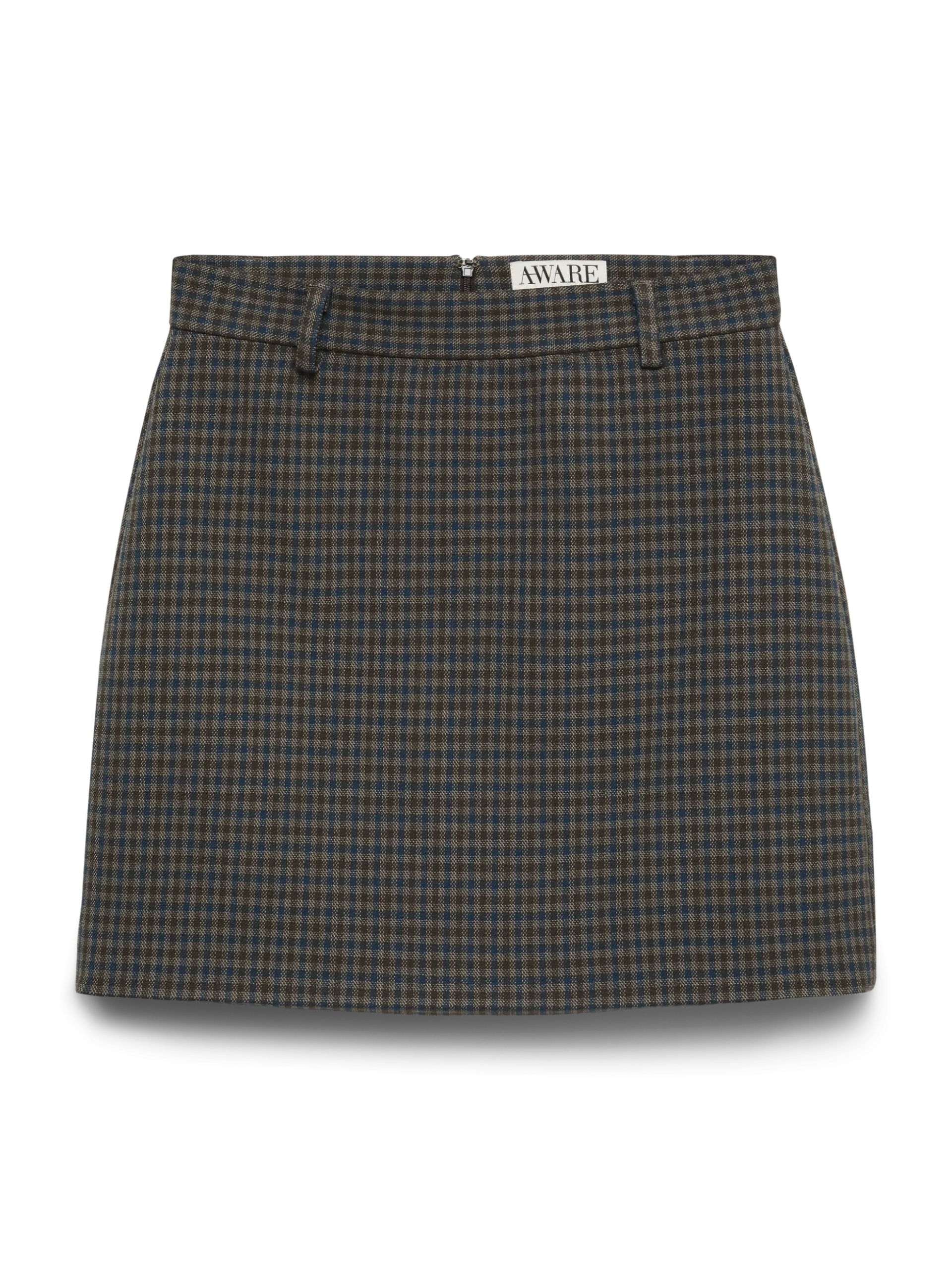 AWDEEM Hohe Taille Kurzer Rock
