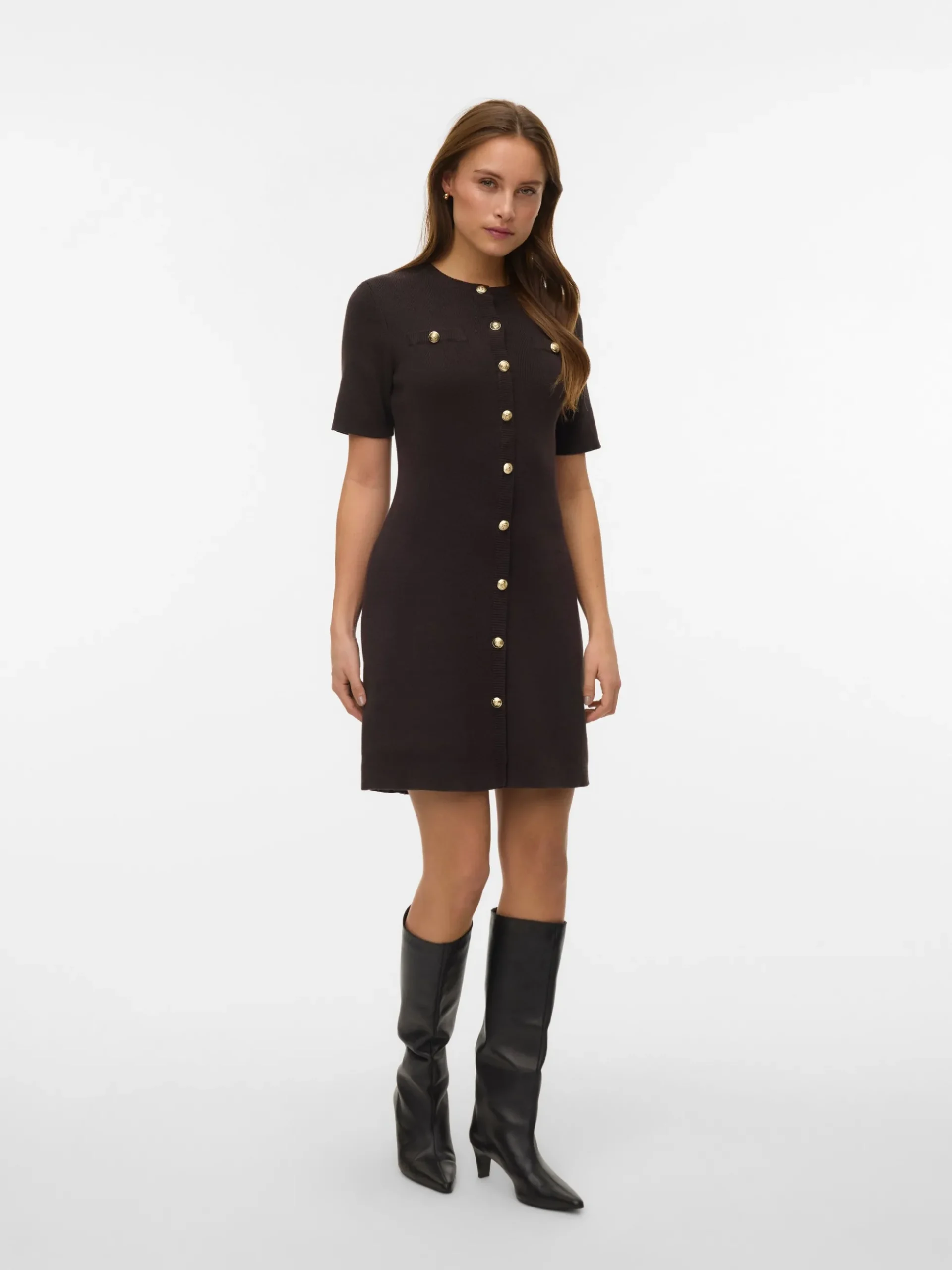 AWPICCO Kurzes Kleid