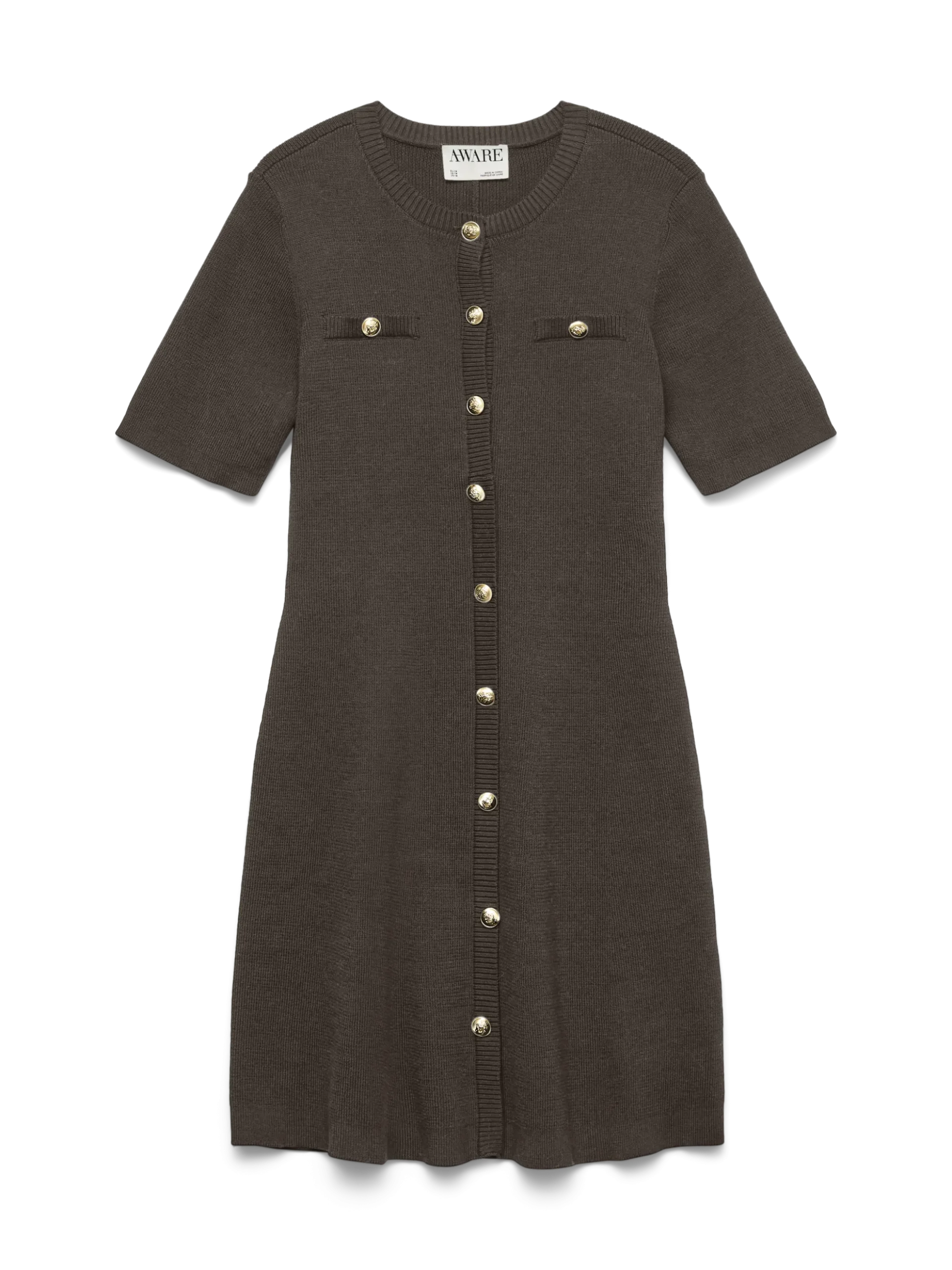 AWPICCO Kurzes Kleid