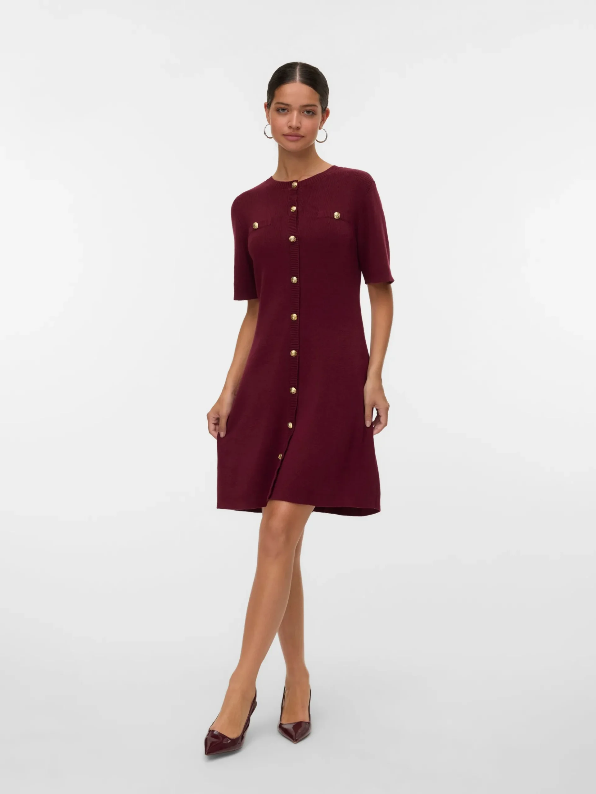 AWPICCO Kurzes Kleid