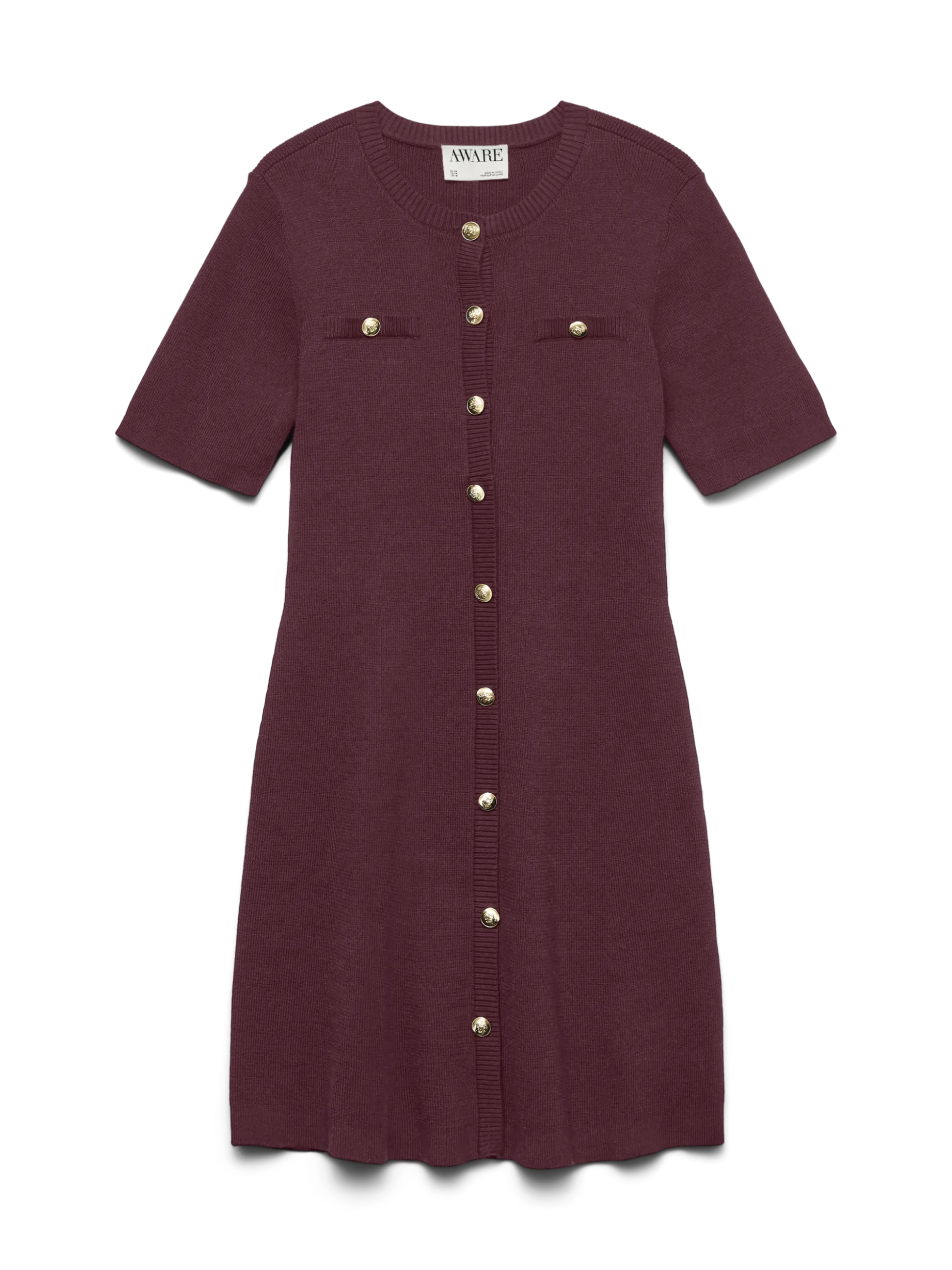 AWPICCO Kurzes Kleid