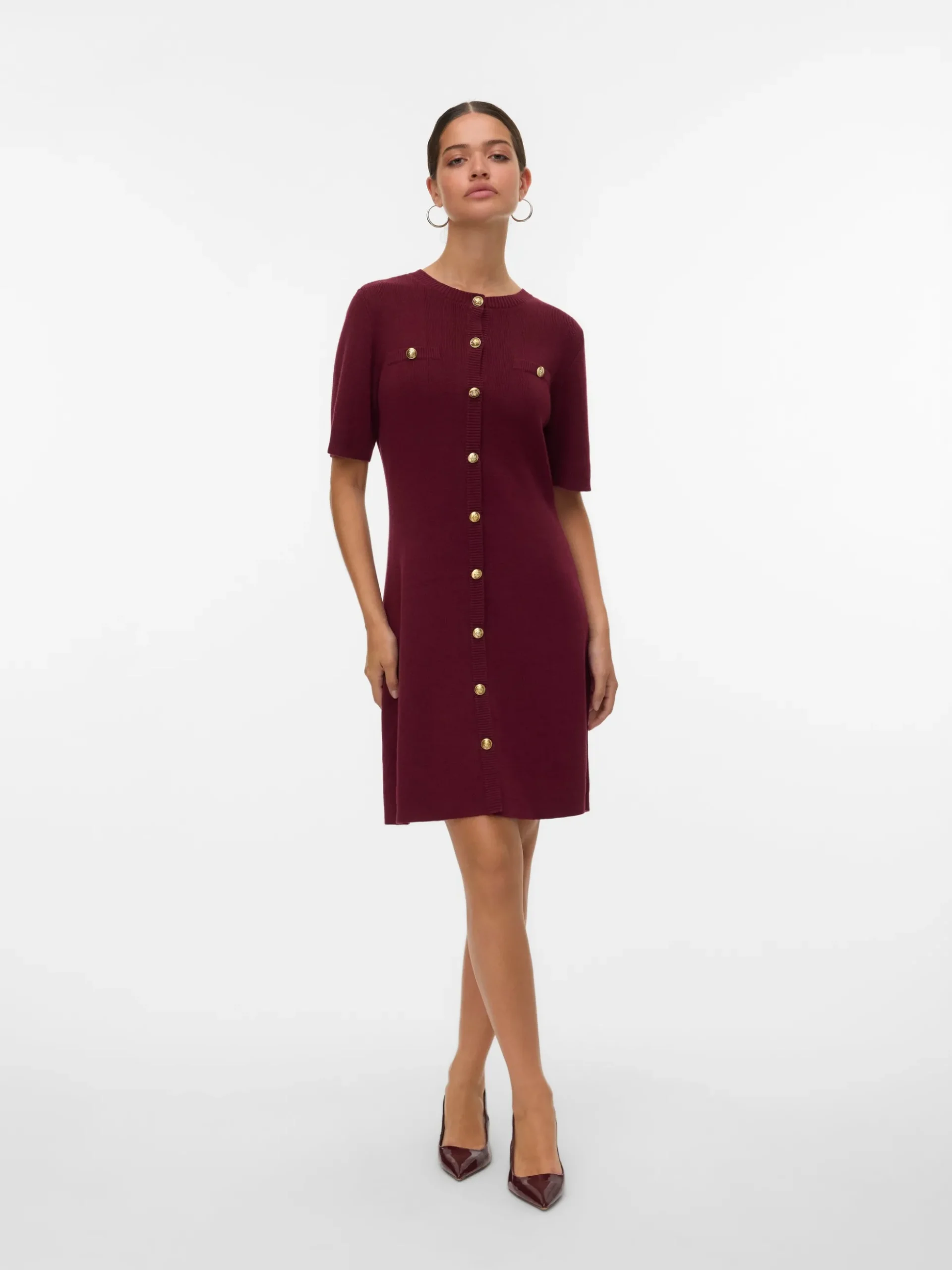 AWPICCO Kurzes Kleid