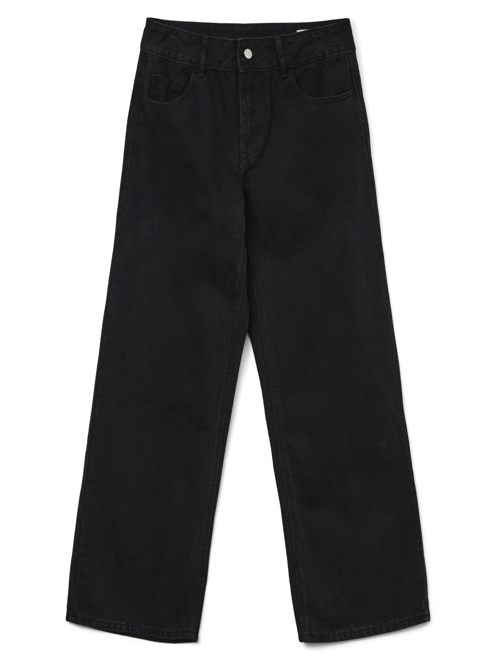AWRENA Mid Rise Weiter Beinschnitt Jeans