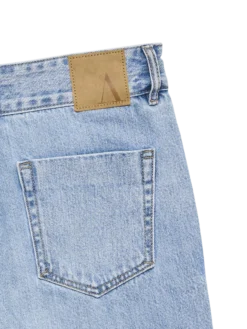 AWRENA Mid Rise Weiter Beinschnitt Jeans