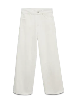AWRENA Mid Rise Weiter Beinschnitt Jeans