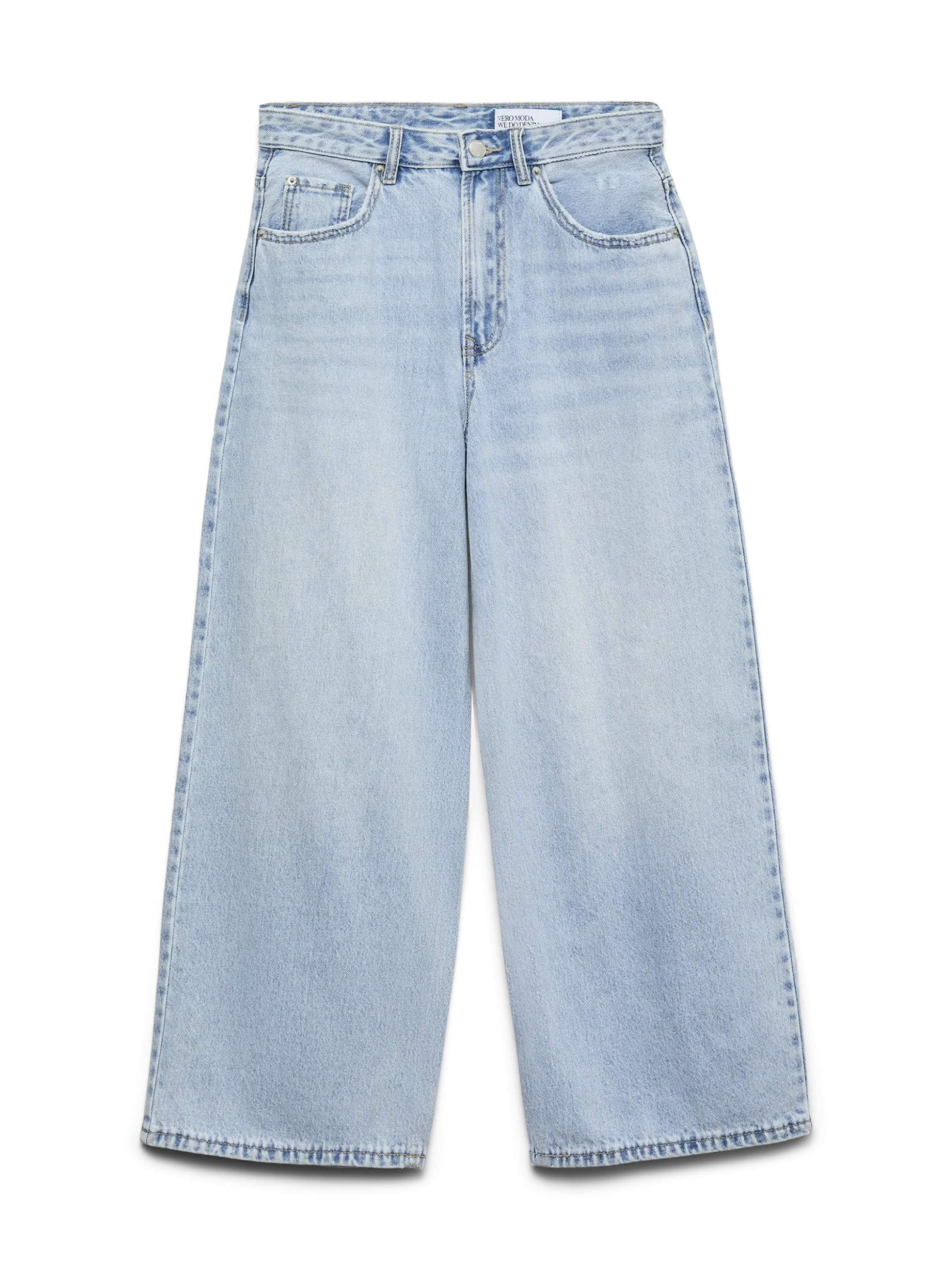 AWSIENNA Hohe Taille Verkürzt Jeans