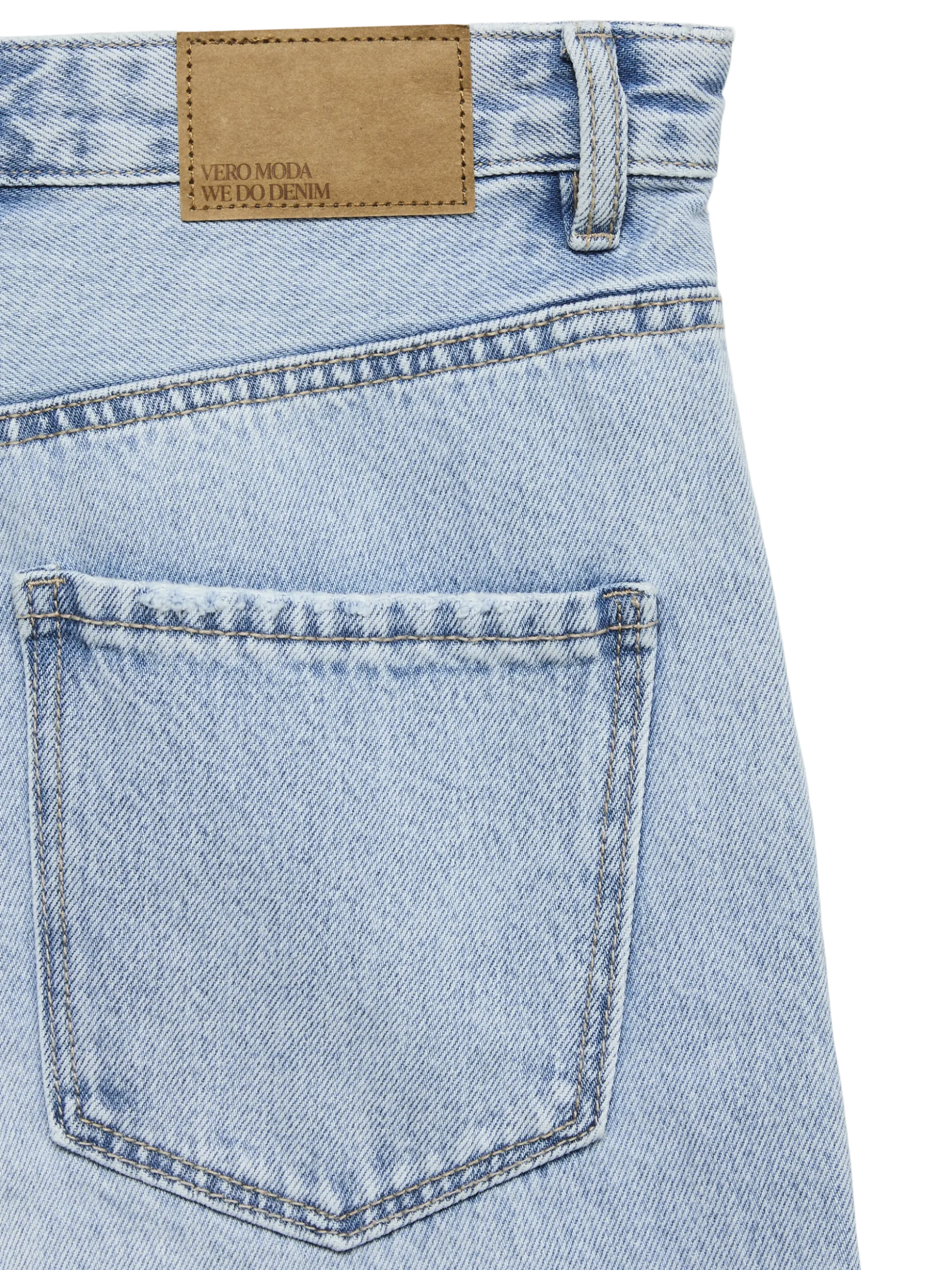 AWSIENNA Hohe Taille Verkürzt Jeans