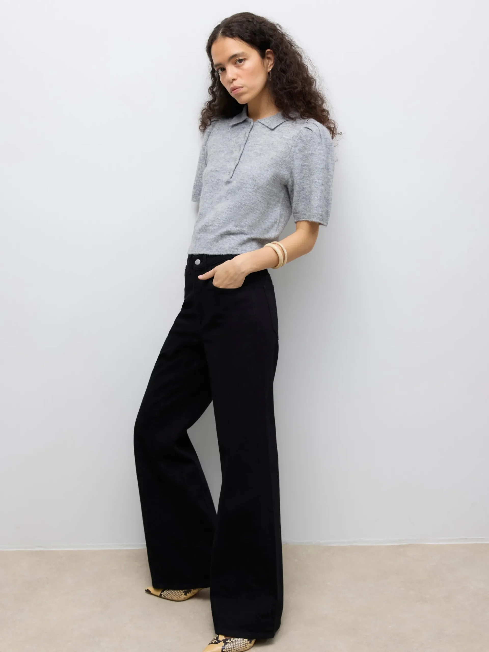 AWTASSA Gestricktes Poloshirt