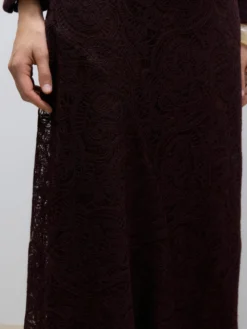 AWURSHILA Mittlere Taille Langer Rock