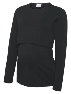 Enger Schnitt Rundhals Top