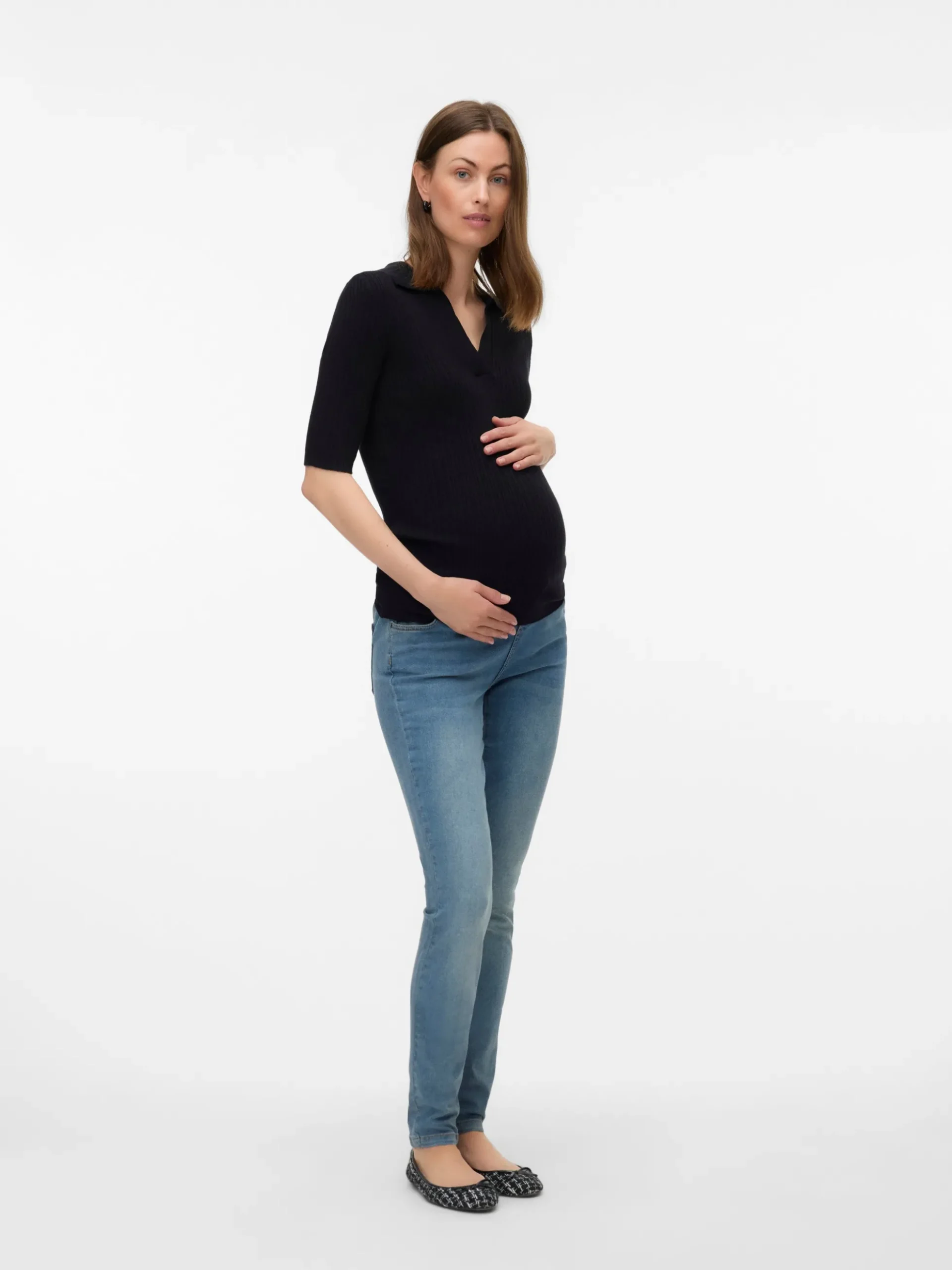 Gerade geschnittener Slim Fit Jeans