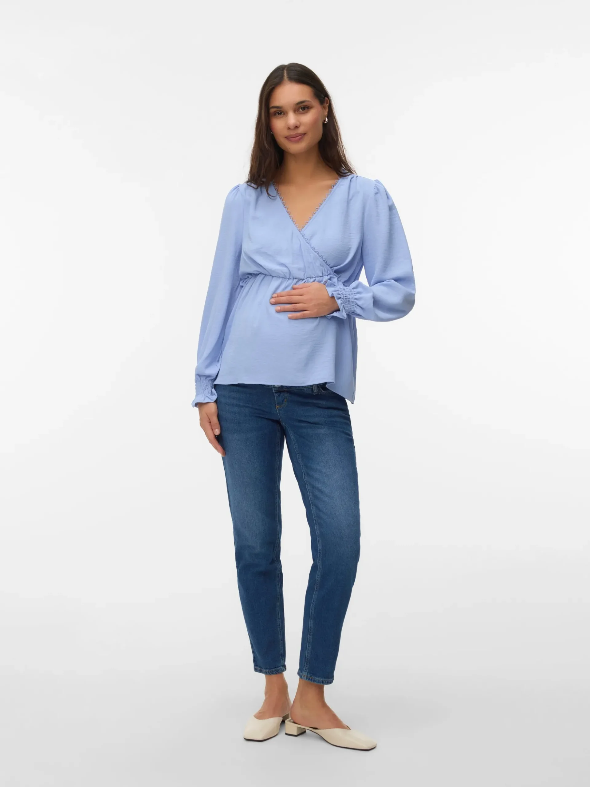 Hohe Taille Jeans
