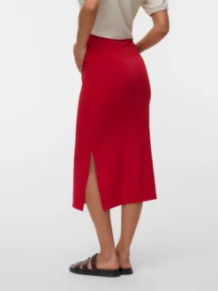 Hohe Taille Langer Rock