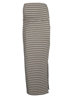 Hohe Taille Langer Rock