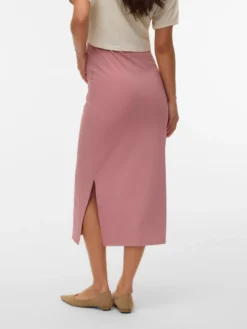 Hohe Taille Langer Rock