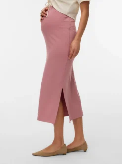 Hohe Taille Langer Rock