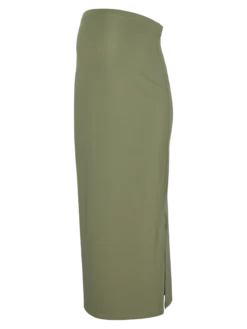 Hohe Taille Langer Rock