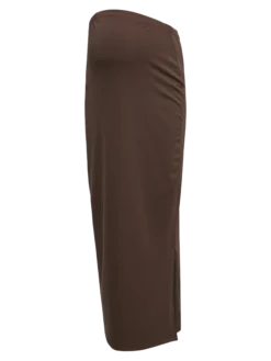 Hohe Taille Langer Rock