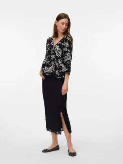 Hohe Taille Midirock
