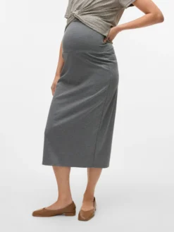 Hohe Taille Midirock