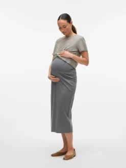 Hohe Taille Midirock
