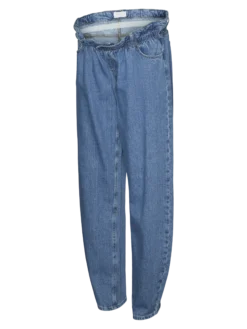 Hohe Taille Niedrige Taille Jeans