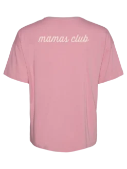 Locker geschnitten Rundhals Top
