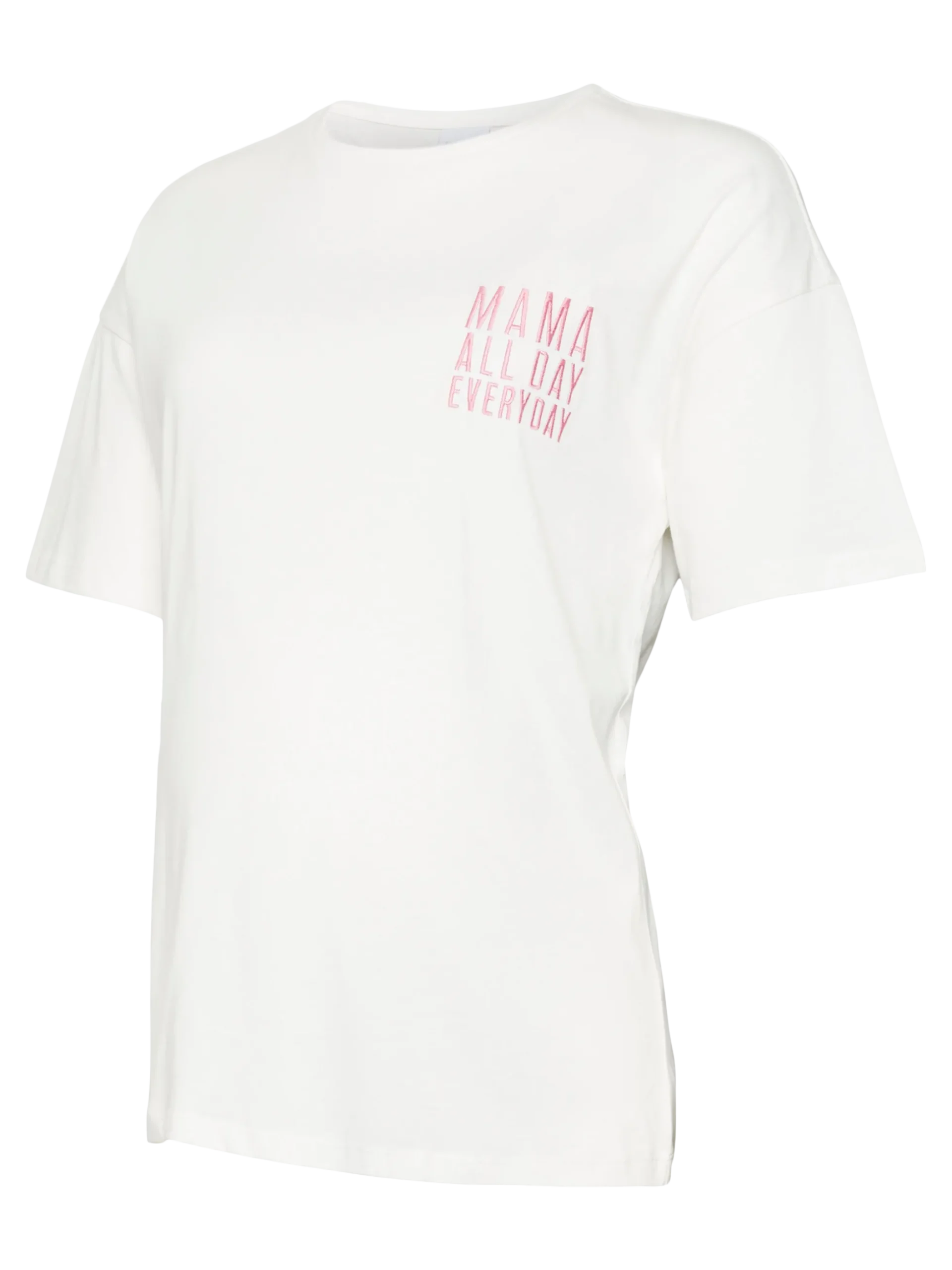 Locker geschnitten U-Ausschnitt T-Shirt