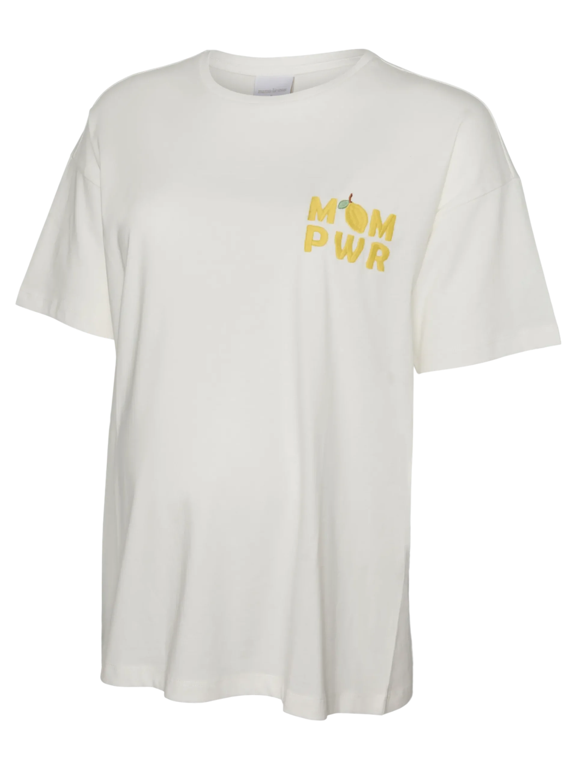 Locker geschnitten U-Ausschnitt T-Shirt