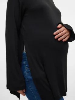 Normal geschnitten Hoch geschlossen Top