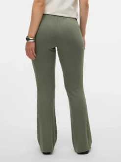 Normal geschnitten Hohe Taille Hose