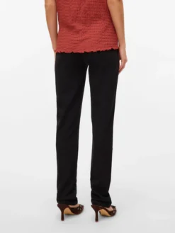 Normal geschnitten Hohe Taille Hose
