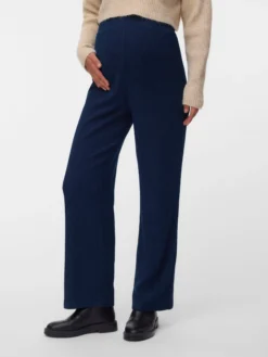 Normal geschnitten Hohe Taille Hose