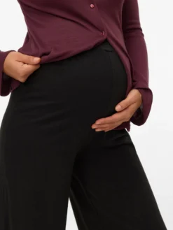 Normal geschnitten Hohe Taille Hose