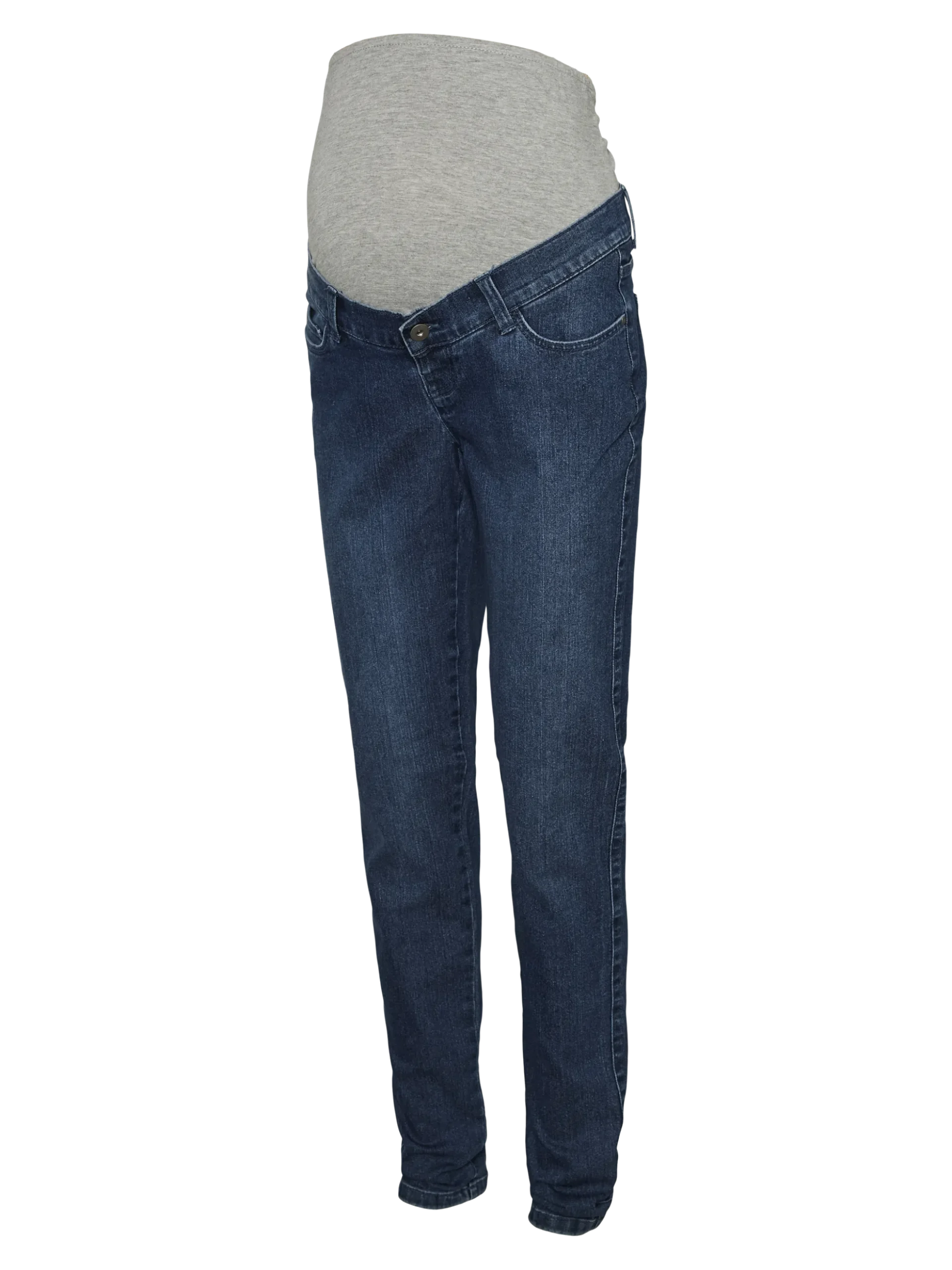 Normal geschnitten Mittlere Taille Jeans