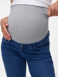 Normal geschnitten Mittlere Taille Jeans