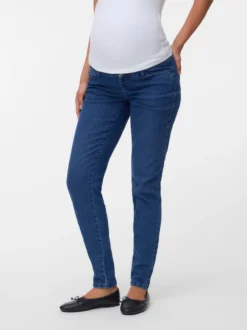 Normal geschnitten Mittlere Taille Jeans