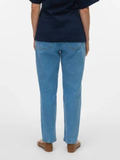 Normal geschnitten Mittlere Taille Jeans