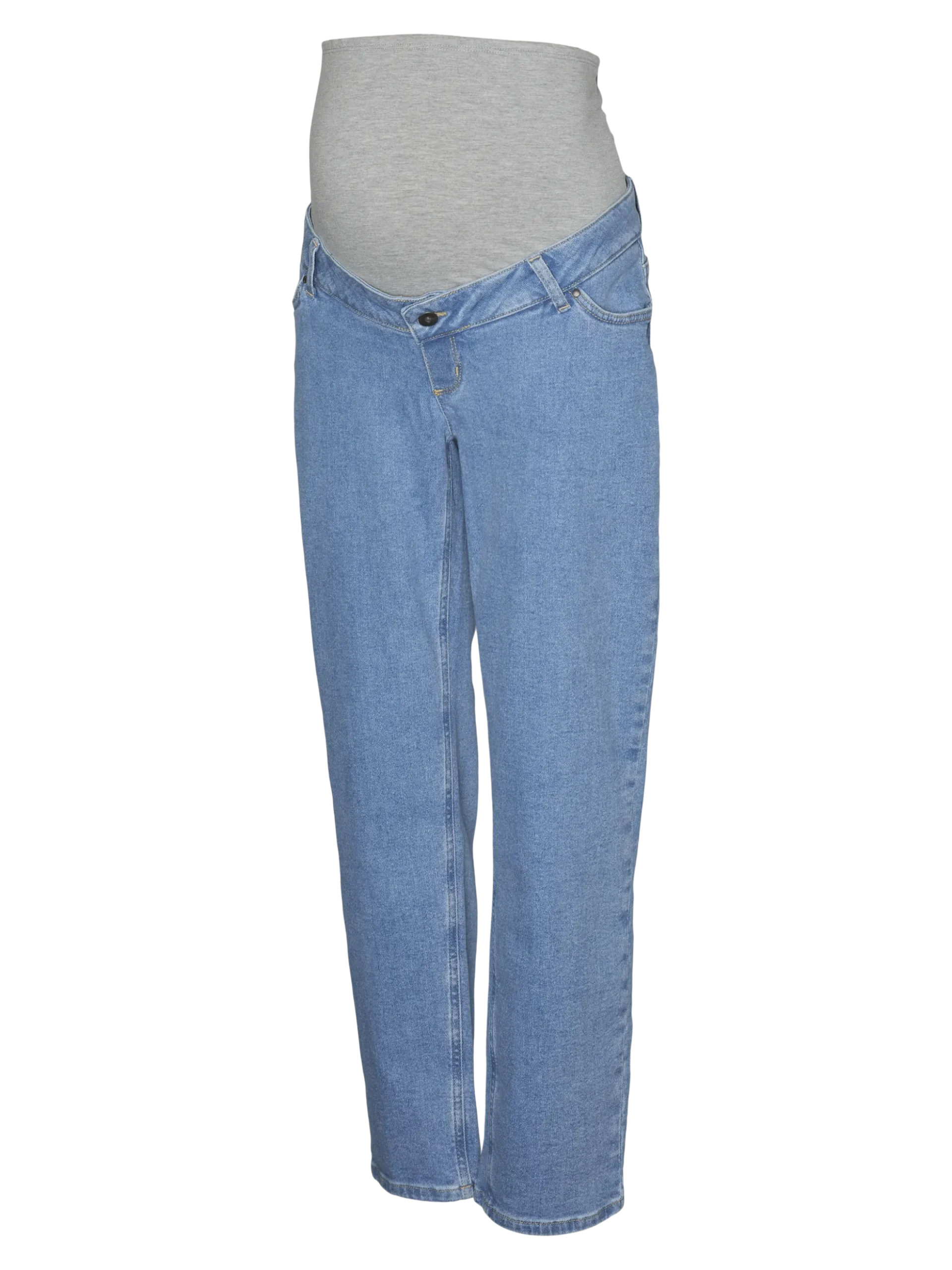 Normal geschnitten Mittlere Taille Jeans