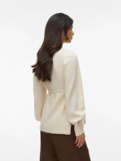 Normal geschnitten Rundhals Pullover