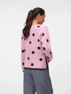 Normal geschnitten Rundhals Maternity Pullover