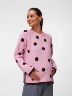 Normal geschnitten Rundhals Maternity Pullover