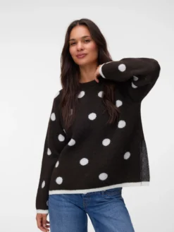 Normal geschnitten Rundhals Maternity Pullover