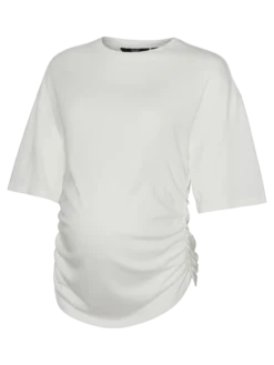 Normal geschnitten Rundhals T-Shirt