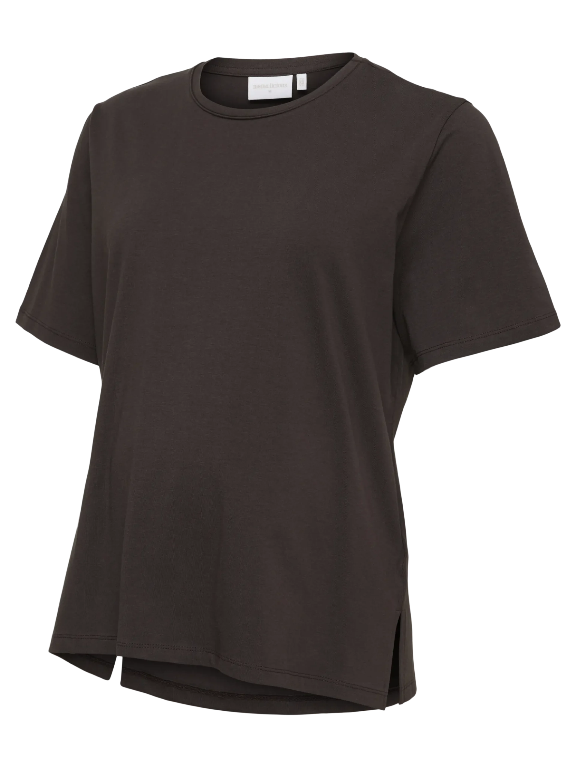 Normal geschnitten Rundhals Top