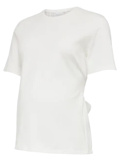 Normal geschnitten Rundhals Top