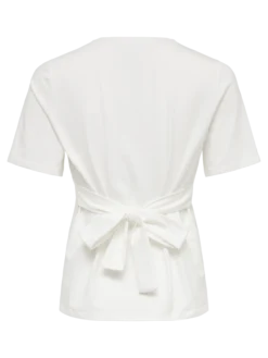 Normal geschnitten Rundhals Top