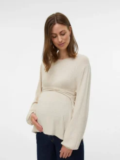 Normal geschnitten Rundhals Top