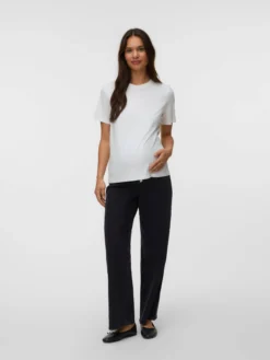 Normal geschnitten Rundhals T-Shirt